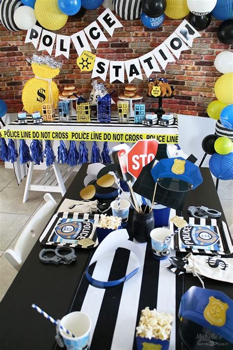 police theme birthday party|police themed birthday ideas.